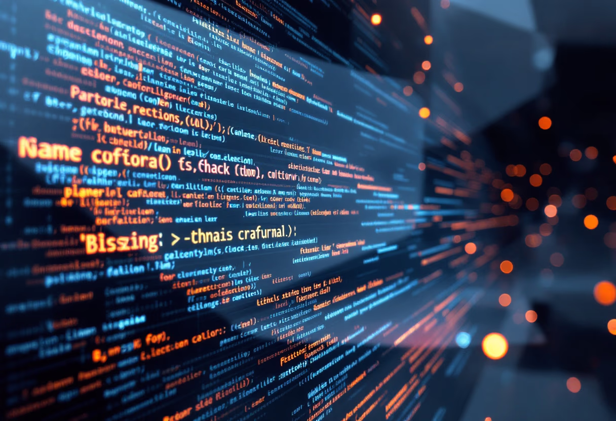 [digital project] image of programming and coding screenshots (for a game development company)